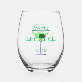Vaso De Vino Shed Fun Martini Drinkware