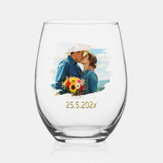 Vaso De Vino Sí, lo haré, El Beso, Boda / Aniversario