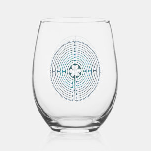 Vaso De Vino Símbolo sagrado de geometría - Laberinto de Chartr