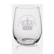 Corona - Tenga cuidado con cómo se dirige al Rey