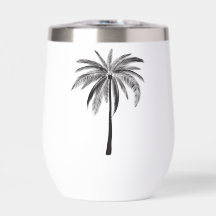 Vaso de vino sin tallo de palmera