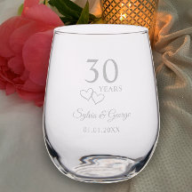 Nombramientos de pareja: regalo del 30 aniversario
