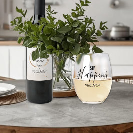 Vaso De Vino Sip Happens Divorce