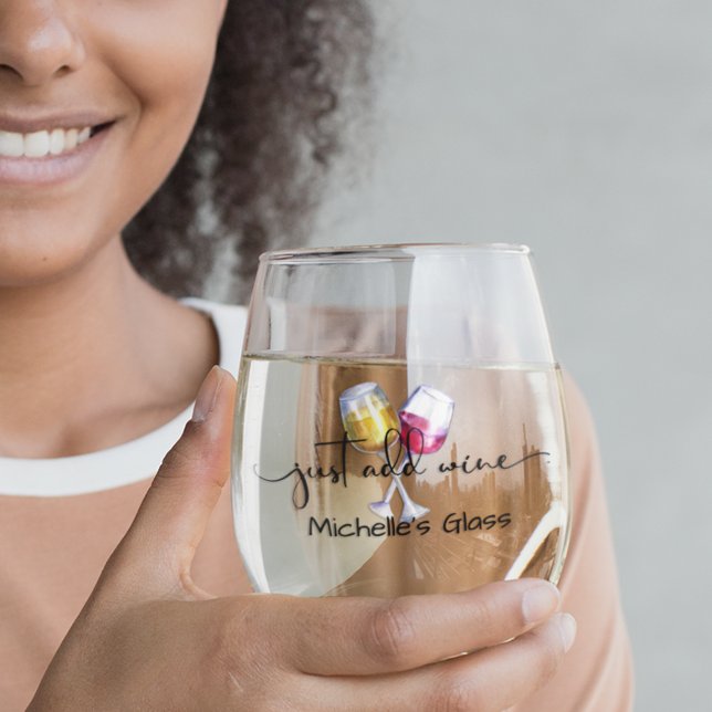 Vaso De Vino Sólo Añadir Vino (Subido por el creador)