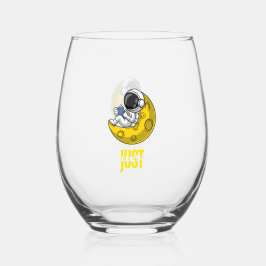 Vaso De Vino Sólo Vibing in Space.