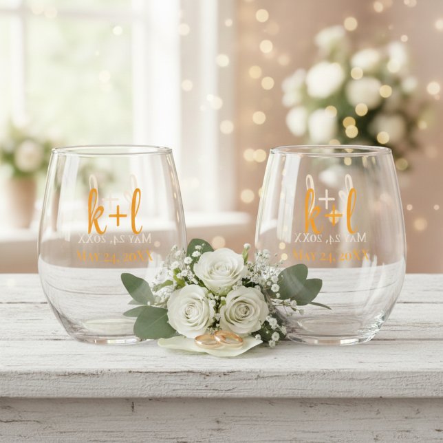 Vaso De Vino Stemless wine glass set, Modern personalized  (Subido por el creador)