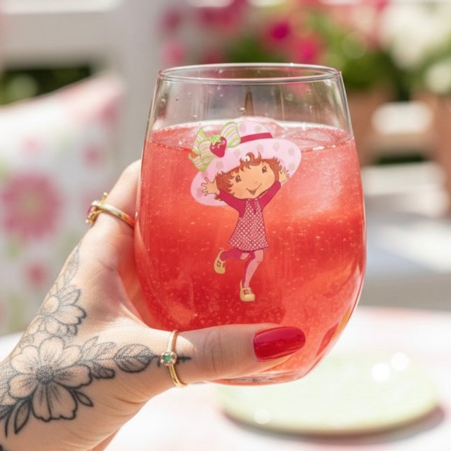 Vaso De Vino Strawberry (Subido por el creador)