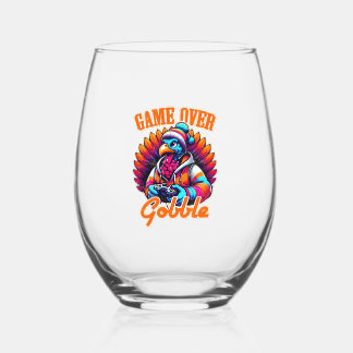 Vaso De Vino Stylized Hoodie Turkey Gamer with Distressed Orang