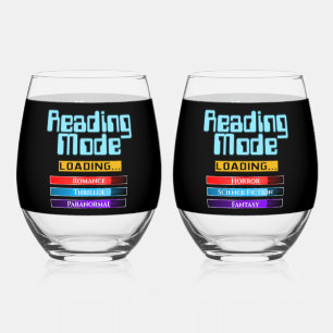 Vaso De Vino Su Modo De Lectura De Género Y Su Personalizado