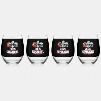 Vaso De Vino Súper Bowl de 2025