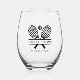 Vaso De Vino Sus miembros del club de tenis despiertan a Motif 