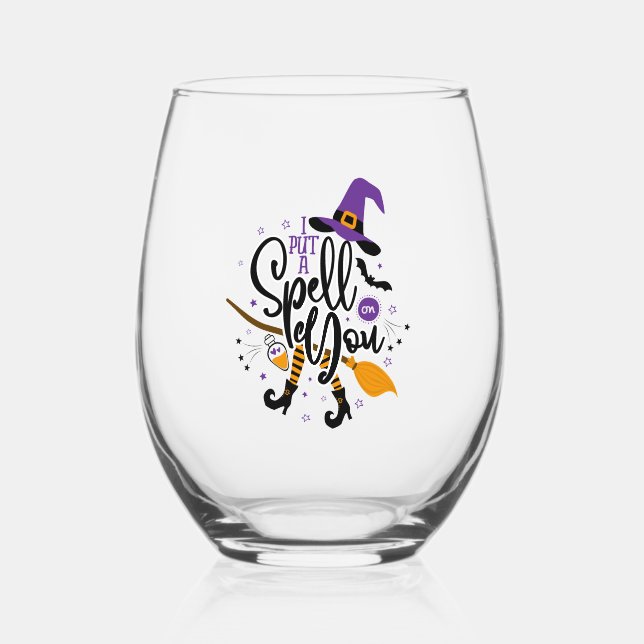 Vaso De Vino Te Puse Un Spell (Anverso)