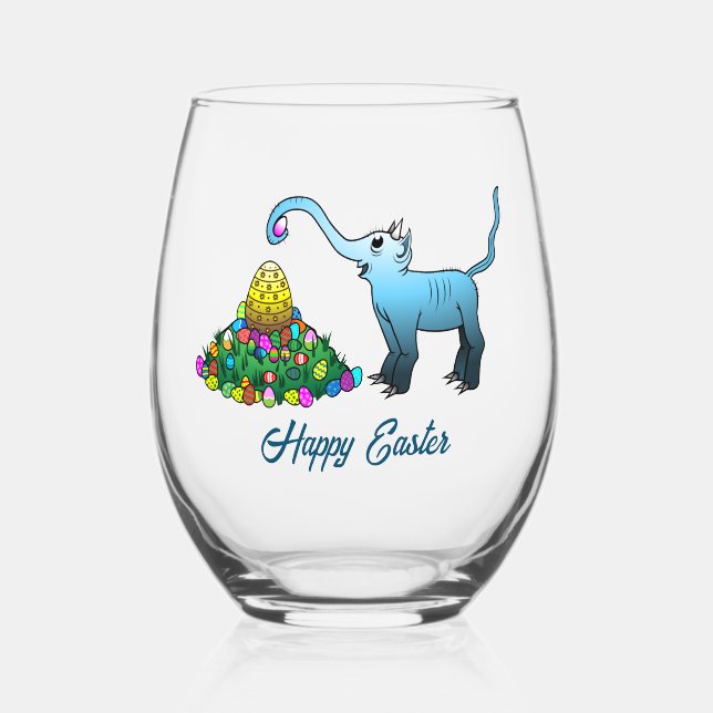 Vaso De Vino The egg hunt has begun. (Anverso)