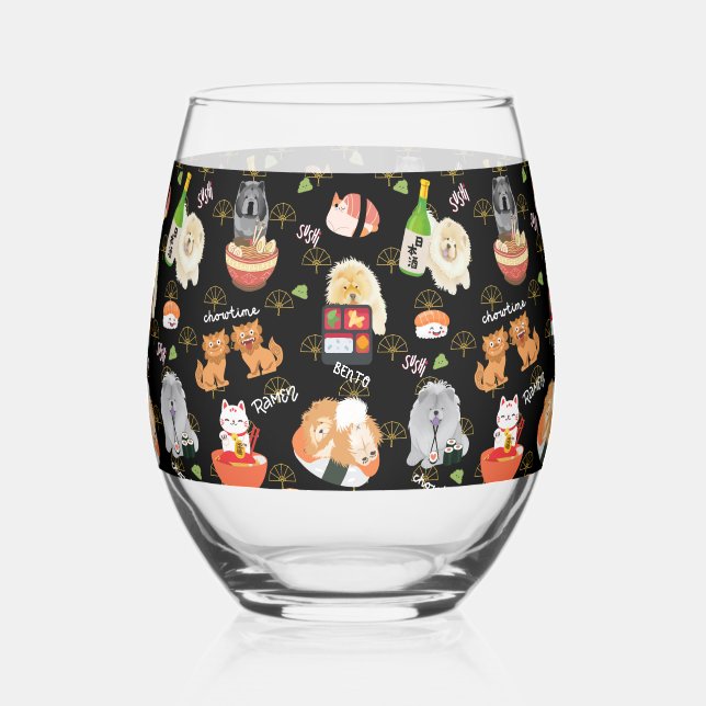 Vaso De Vino TOKYO CHOWTIME Chow (Reverso )