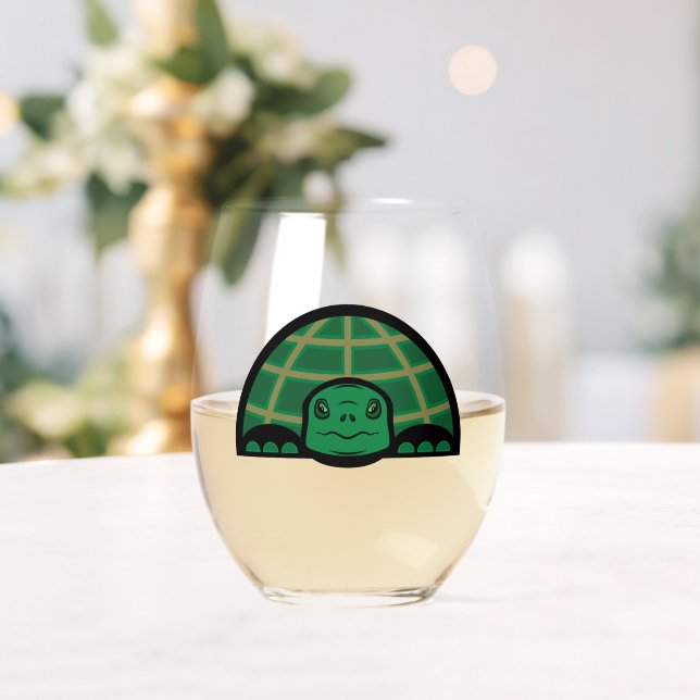 Vaso De Vino Tortoise/Turtle Glass (Insitu (Boda))