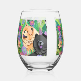 Vaso De Vino TROPIC TANGO de raza negra