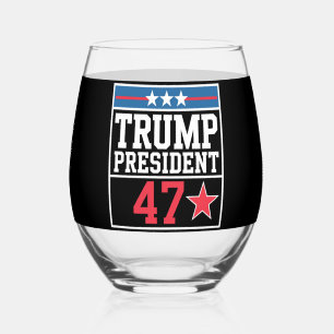 Vaso De Vino Trump gana las elecciones de 2024