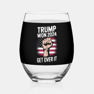 Vaso De Vino Trump Ganamos Ganancias Inauguración 47 Presidente