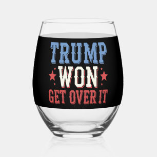 Vaso De Vino Trump Ganó Acéptalo 2024
