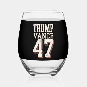 Vaso De Vino Trump Vance Presidente Vintage Trump Gana