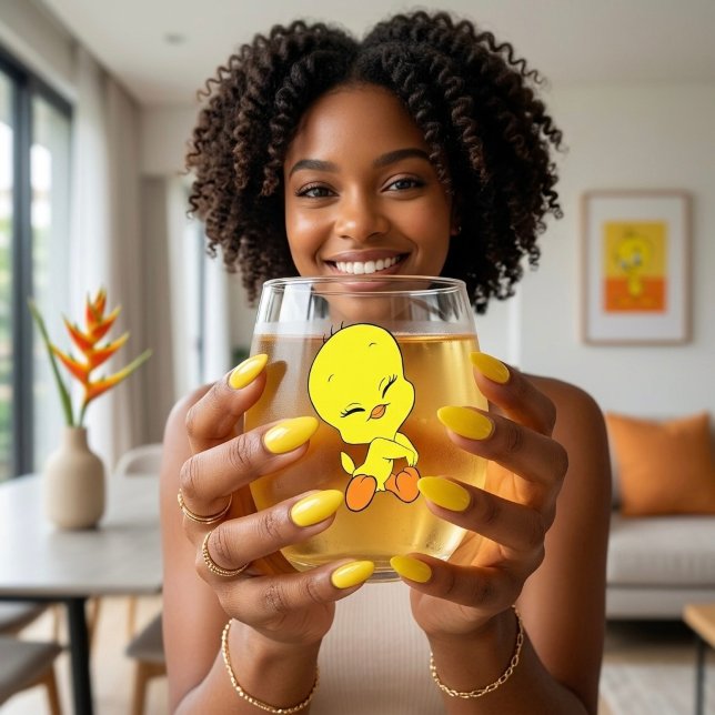 Vaso De Vino Tweety (Subido por el creador)