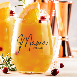 Vaso De Vino Un regalo único para la mamá personalizado