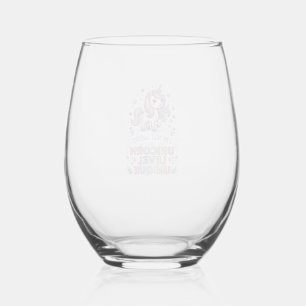 Vaso De Vino Unicornio No soy raro, soy unicornio nivel único A