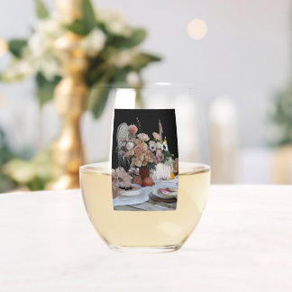 Vaso De Vino Verano Tablescape de Bohemia