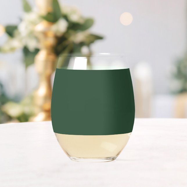 Vaso De Vino Verde Pino (Insitu (Boda))