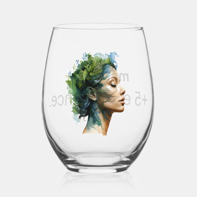Vaso De Vino Verre à vin humoristique (Reverso )