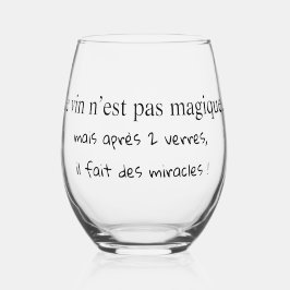 Vaso De Vino Verre à vin humoristique
