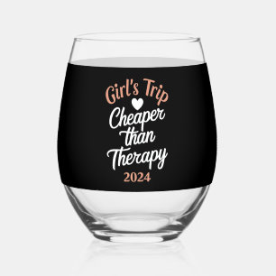 Vaso De Vino Viaje de chicas 2024 más barato que las vacaciones