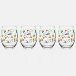 Vaso De Vino Vida de campamento