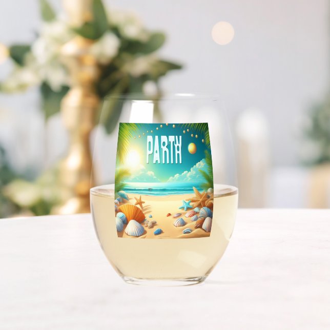 Vaso De Vino Vidrio (Insitu (Boda))