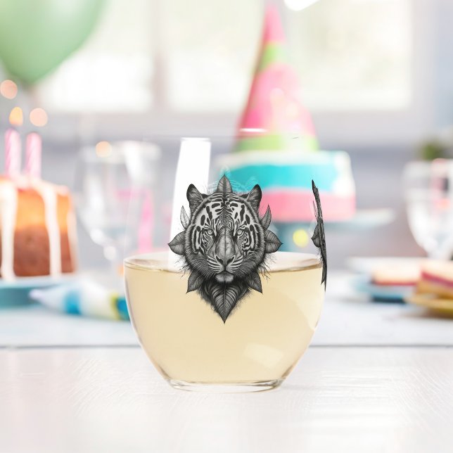 Vaso De Vino Vidrio (Insitu (Cumpleaños))