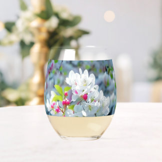Vaso De Vino "Vidrio de agua potable cristalina"