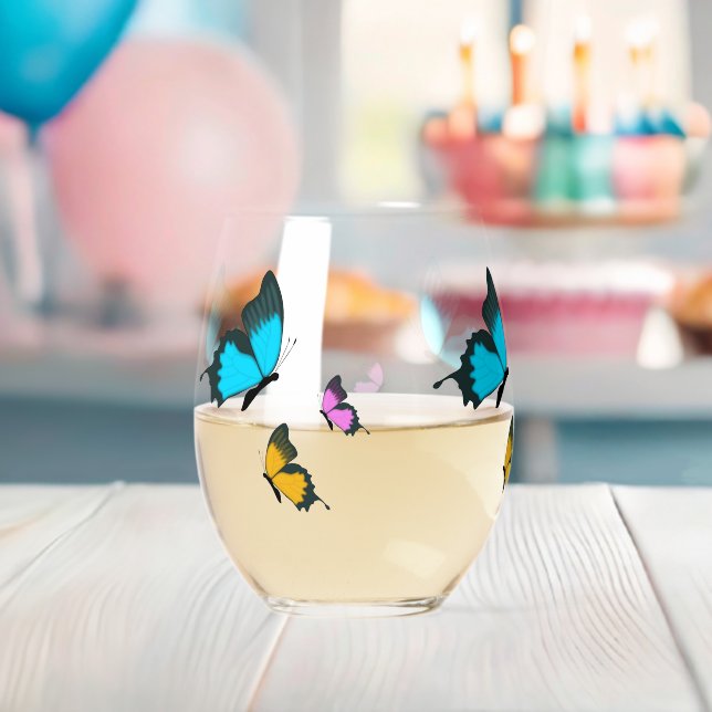 Vaso De Vino Vidrio inoxidable (Insitu (Baby Shower))