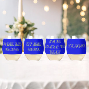 VASO DE VINO VIDRIOS CON PALABRAS