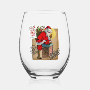 Vaso De Vino Vino inmaculado de Santa Stemless Vintage