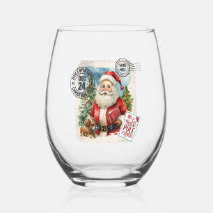 Vaso De Vino Vino inmaculado de Santa Stemless Vintage