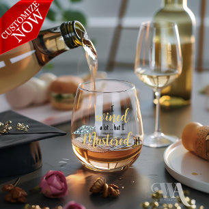 Vaso De Vino Vino un montón dominó con el graduado de Cap