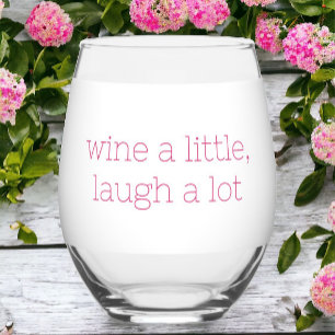 Vaso De Vino Wine a Little Laugh a Lot Funny