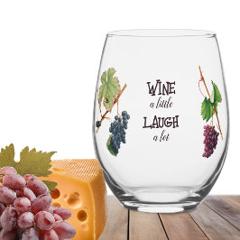 Vaso De Vino Wine a Little Laugh a Lot Funny