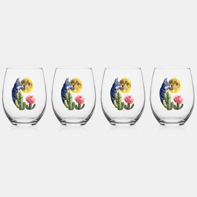 Vaso De Vino Wolf11: (Anverso)