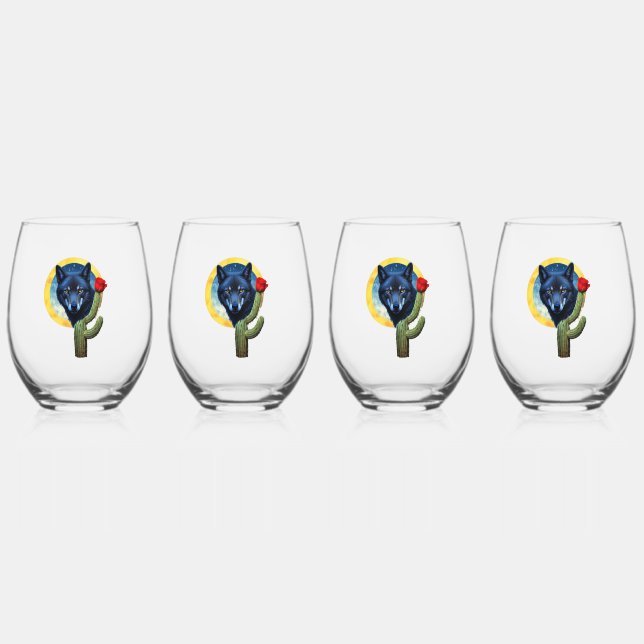 Vaso De Vino Wolf20: (Anverso)