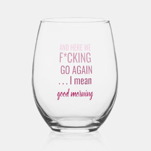 Vaso De Vino Y aquí vamos j**o de nuevo quiero decir buenos día