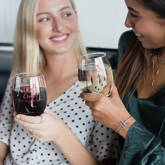 Vaso De Vino Yo Sí Crew Bachelorette (Subido por el creador)