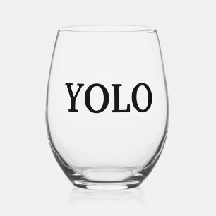 VASO DE VINO YOLO