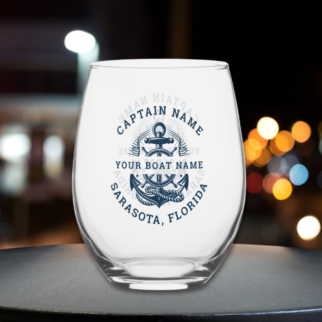 Vaso De Vino Your Name of Boat Anchor (Subido por el creador)