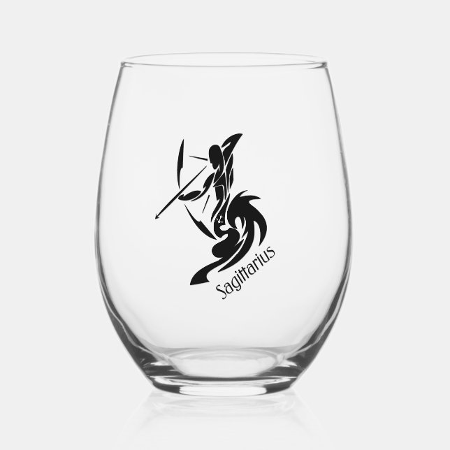 Vaso De Vino Zodiac Sagittarius (Anverso)